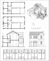 One house, disassembled