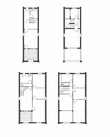 Four ways to fit a kitchen and a stair