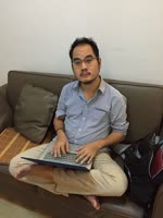 Writing the dissertation, Fudan apartment