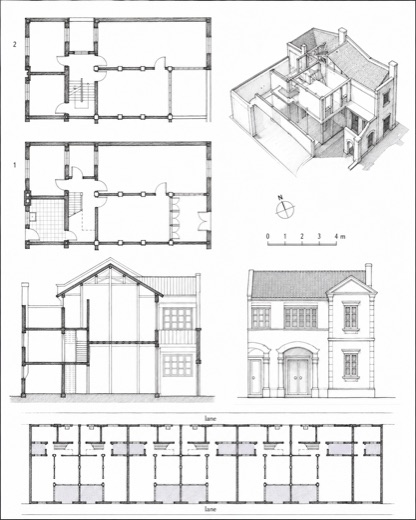 One house, disassembled