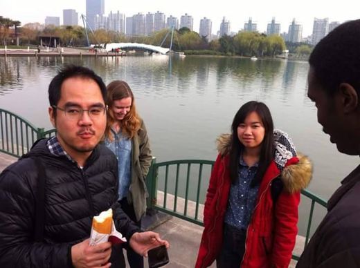 Walking the city with a class